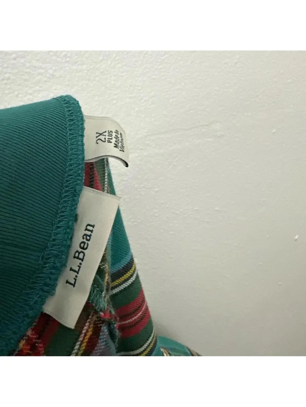 L.L. Bean Flannel Plaid Sleep Pants Men's Size 2X ...